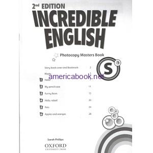 Incredible English Starter Photocopy Masters Book 2nd Edition
