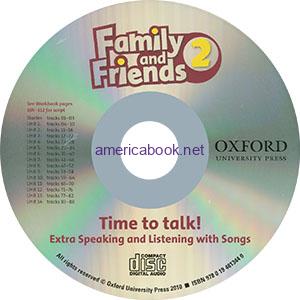 Family and Friends 2 American Edition Student CD Time to talk