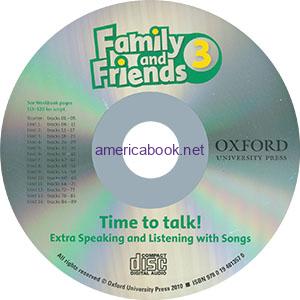 Family and Friends 3 American Edition Student CD Time to talk