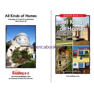 Reading A-Z Level G- All Kinds of Homes