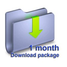1 Month Download package