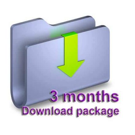 3 Months Download package