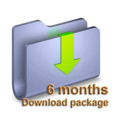 6 Months Download package